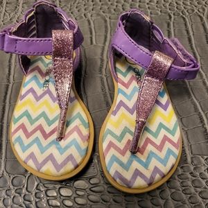 Cherokee  purple saldal for girls size 5
